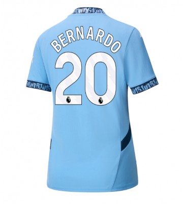 Manchester City Bernardo Silva #20 Hemmatröja Kvinnor 2024-25 Kortärmad